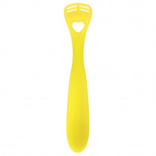 Скребок для языка Revyline Soft, желтый