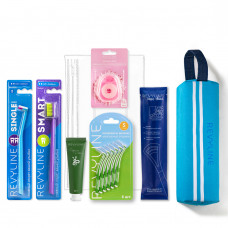 Набор профилактический Revyline с пеналом, голубой